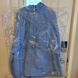 Liz Claiborne Blue Hooded Jacket